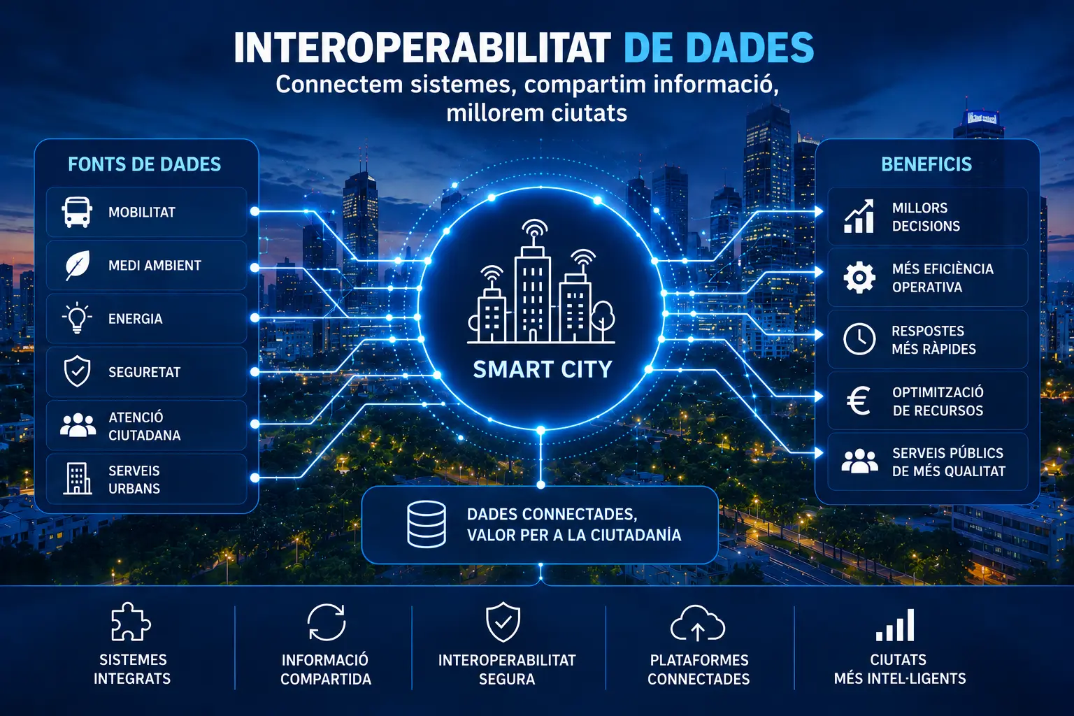 Interoperabilitat de dades en Smart Cities
